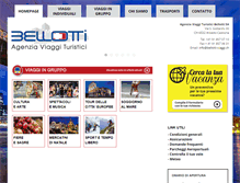 Tablet Screenshot of bellotti-viaggi.ch